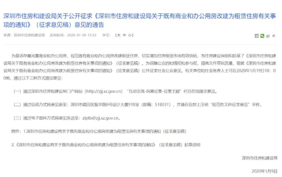 允许商改工改公寓房透露怎样的信号？