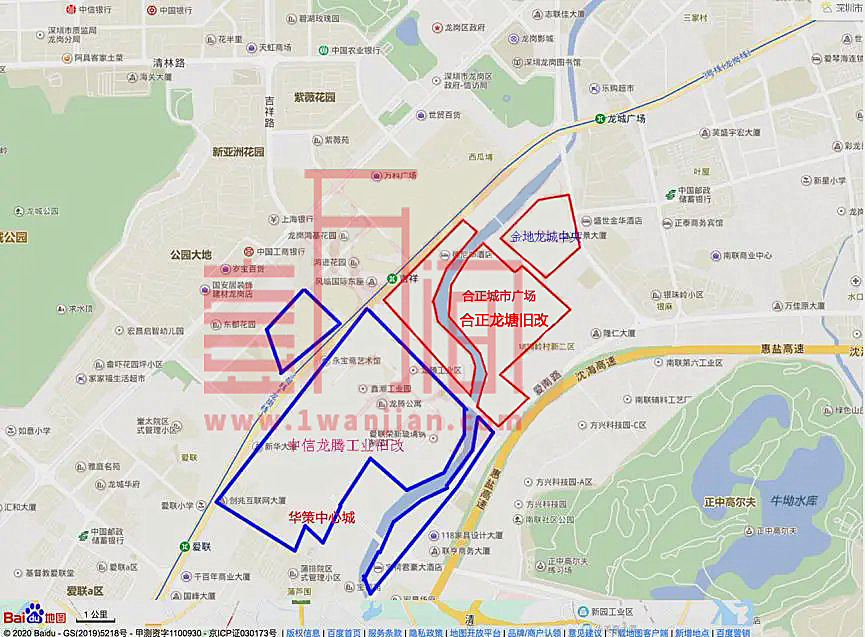 深圳龙岗区“航母级”旧改龙腾工业区新动态，总建面超180万㎡