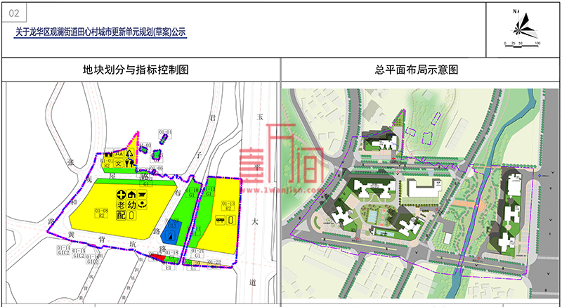 深圳龙华区6大城市更新项目专规草案，总建面超260万㎡