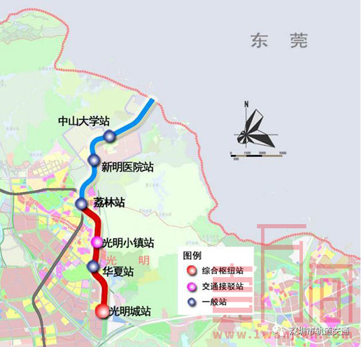 深圳地铁工程新增6条轨道延长线，详细站点已公布