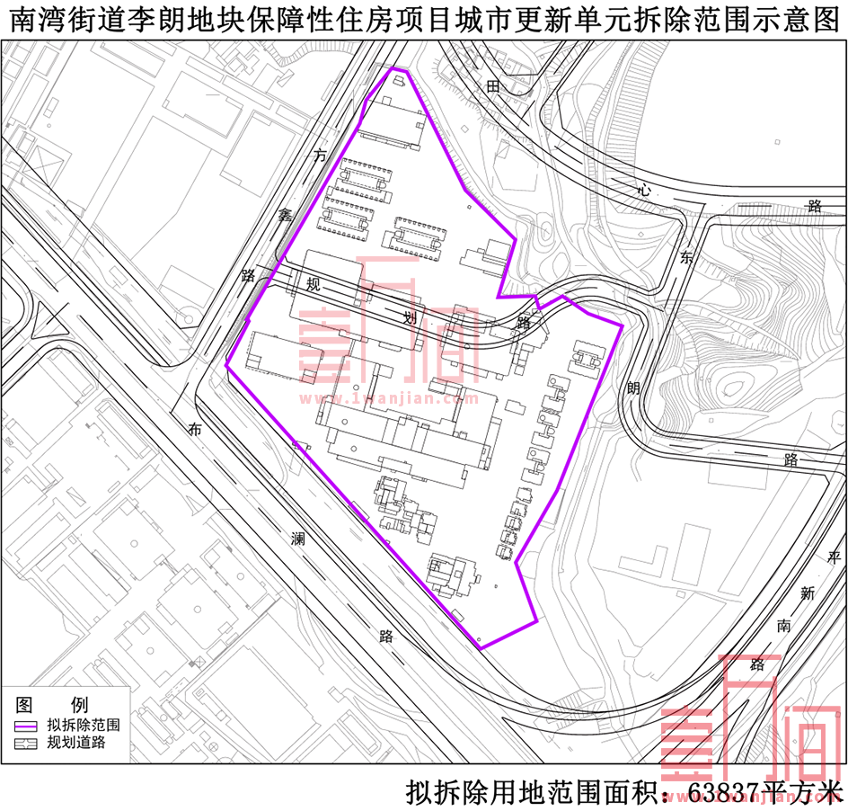 龙岗区首个工改保-李朗地块保障住房旧改项目拟立项