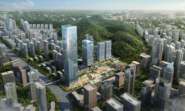 粤海城全局图