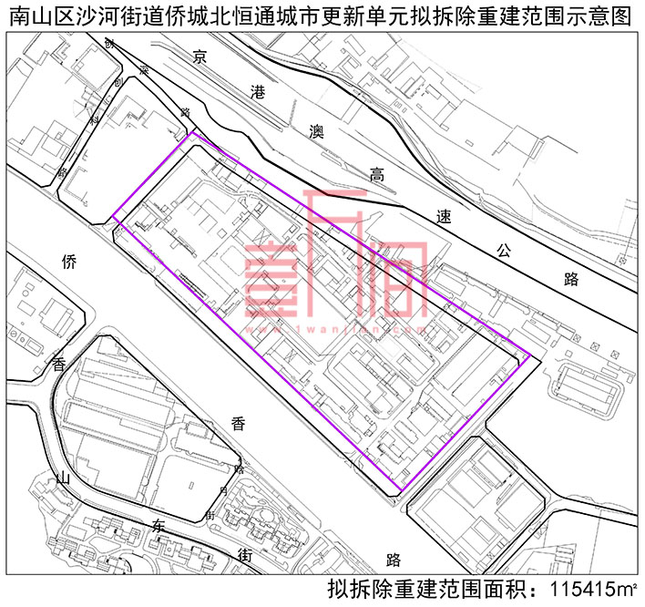 侨城北城市更新暂定名侨城云谷，将建国际智能科技创新中心