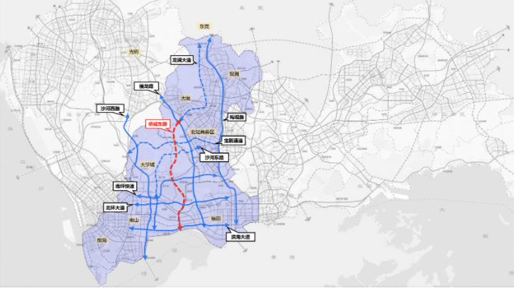 龙华至深圳湾“新通道”方案设计已完成，将衔接东莞