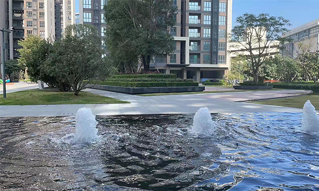 观澜御府小区水景