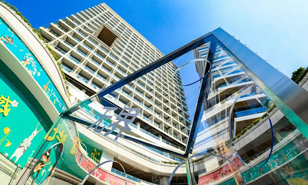 融创智汇大厦仰视图