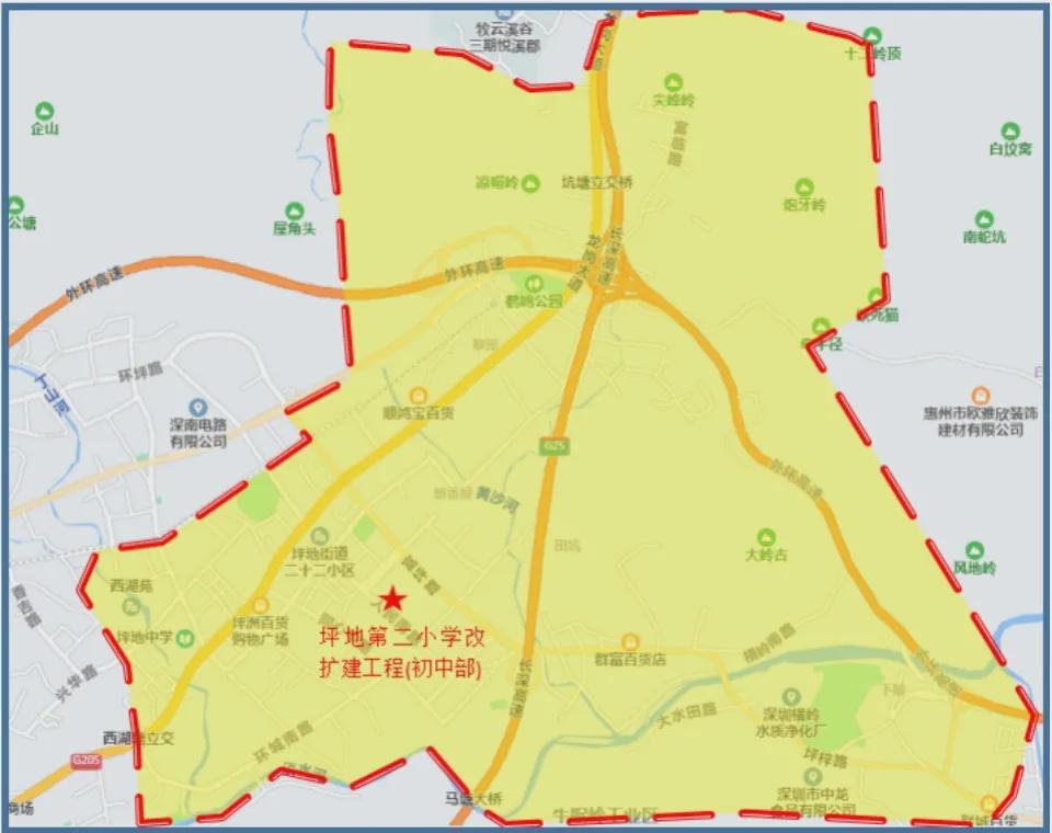 龙岗2021年入学制度有变：全区试点大学区！龙飞等6学校划分公示