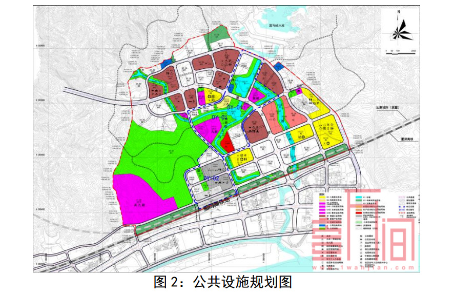 深汕鲘门高铁站北片区总规划公布，这些地方将有大改变