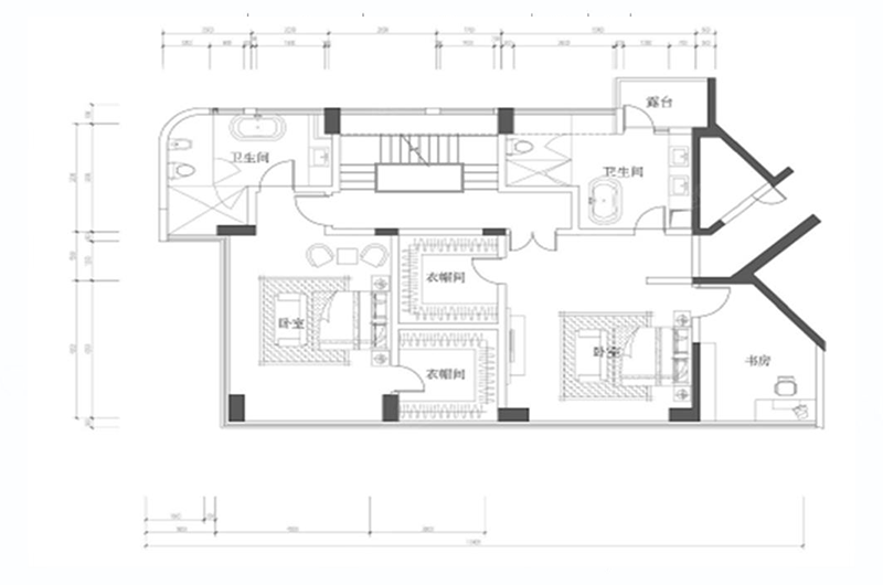 B-36B顶楼复式8室2厅4卫