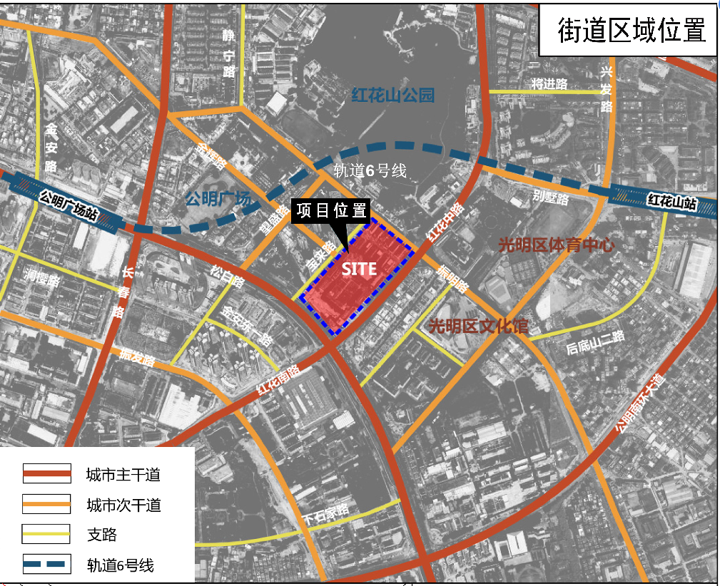 光明区公明街道达叁片区旧改回迁规划公告