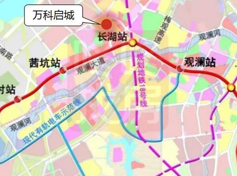 万科启城住宅即将推新，依托52万㎡大城生活，学校/地铁加持