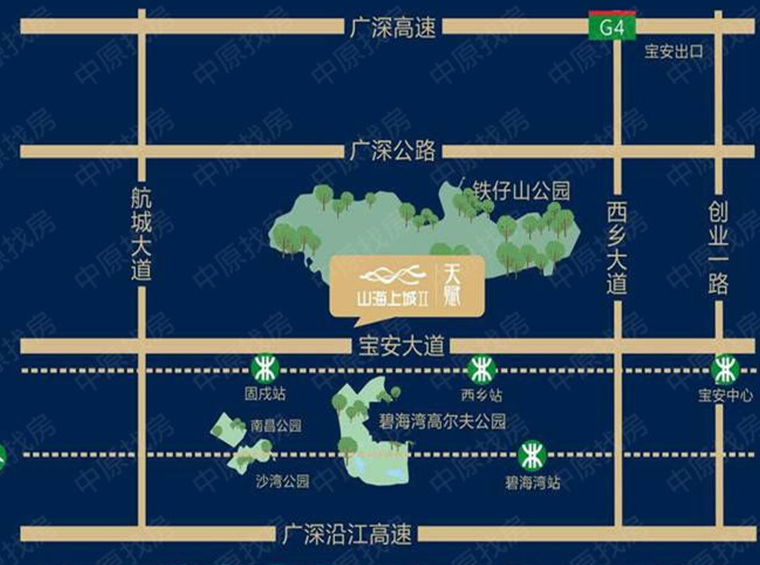 宝安西乡山海上园3期来了，505套住宅，套内面积小90平