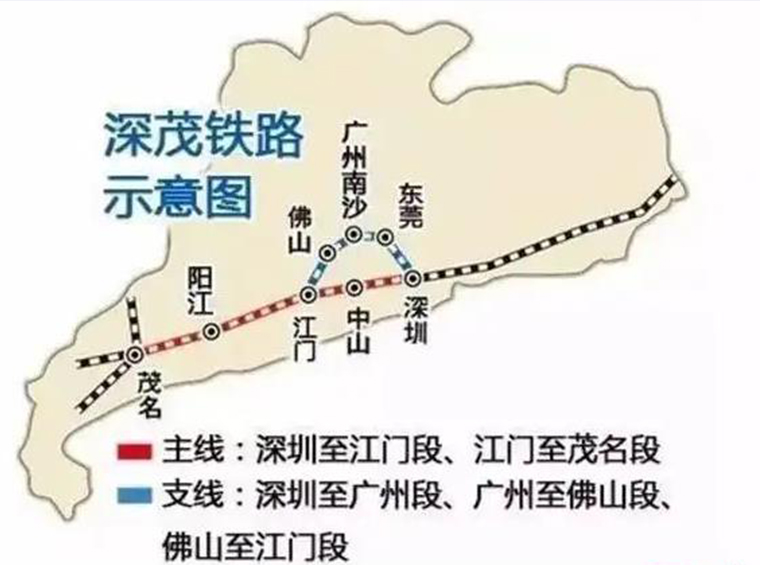 深江高铁9月开建！横跨5城，对深圳及珠西都市圈有什么利好？