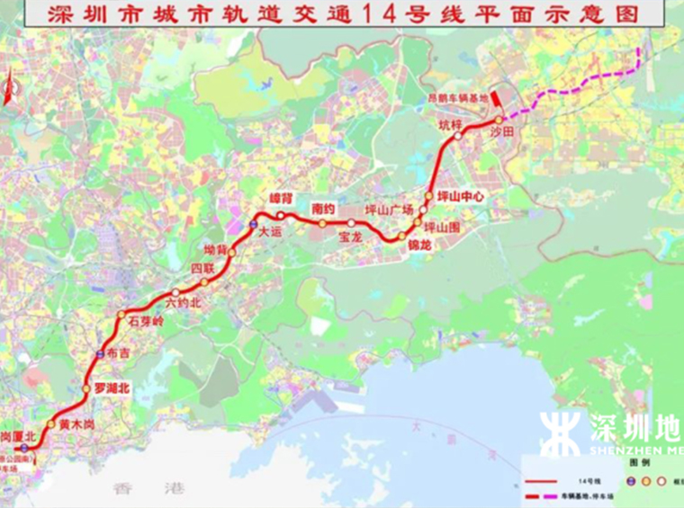 深圳地铁14号线拟10月28日开通！年底还有三条地铁要开通