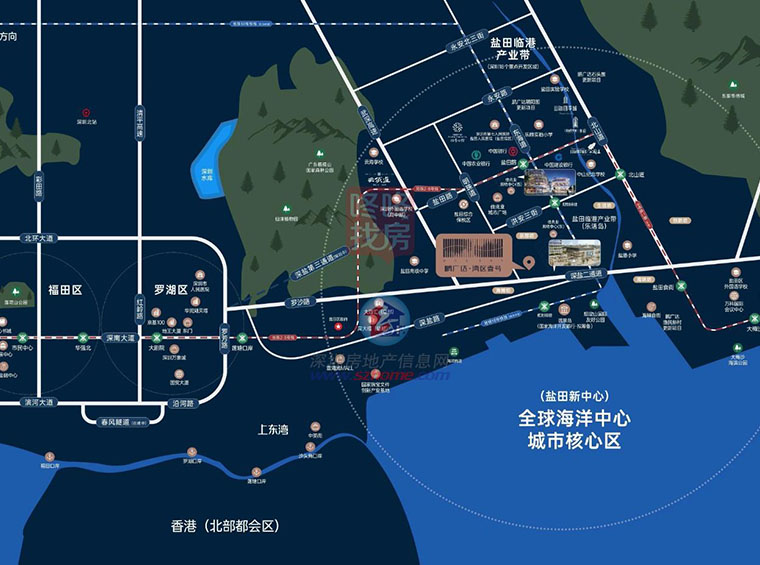 鹏广达湾区壹号—全球海洋中心城市核心区，全海景地标公寓