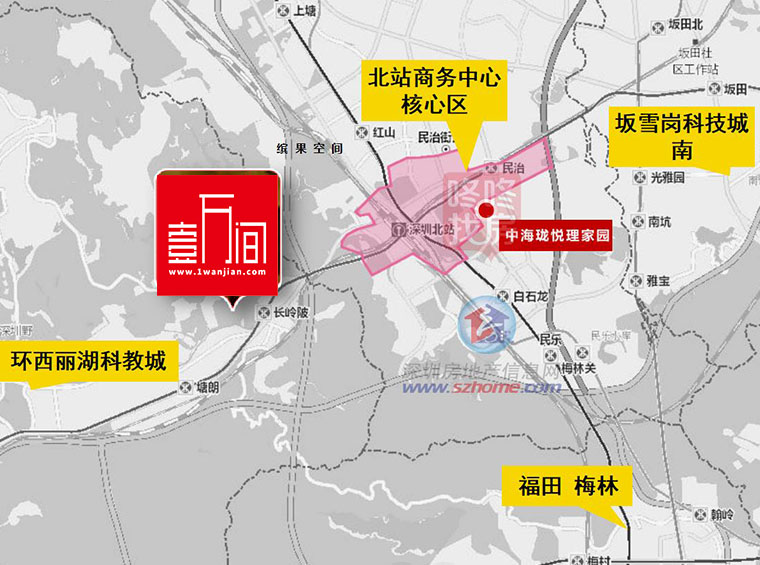 北站旁 中海珑月理家园主推87-126平单位