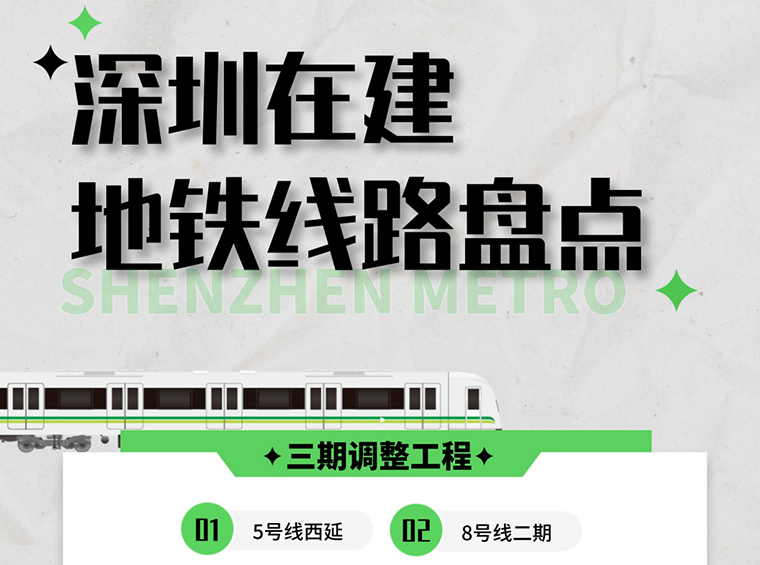 深圳还有12条在建地铁！13号线石岩—南山，预计今年开通