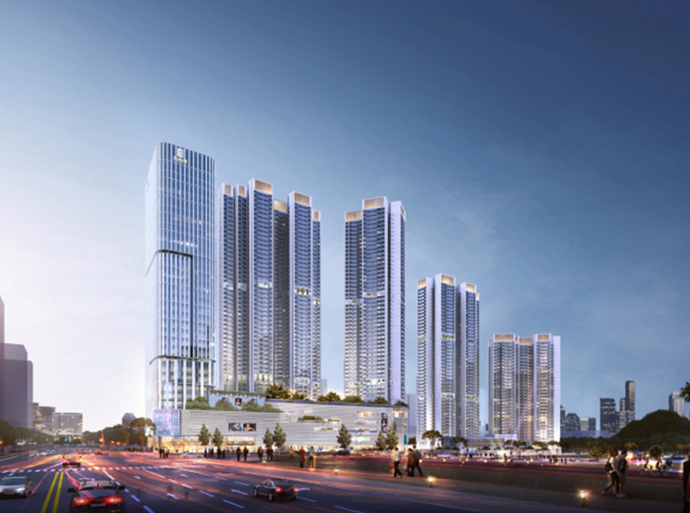 平湖47万㎡综合体大盘——岗宏翰林汇，首推535套73-131m²的2-4房