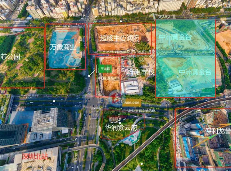 北站超核中心旁，黄金台定名“中洲迎玺花园”，预计今年9月入市