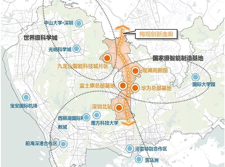 龙华观澜卖房都爱讲—九龙山数字城，它到底是怎样的神级规划