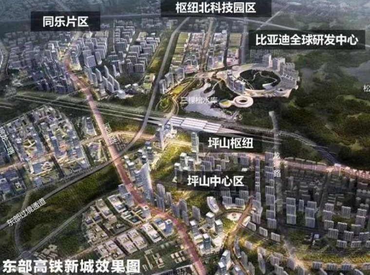 深圳东部中心三大产业强区，多个第一，坪山2023很亮眼...