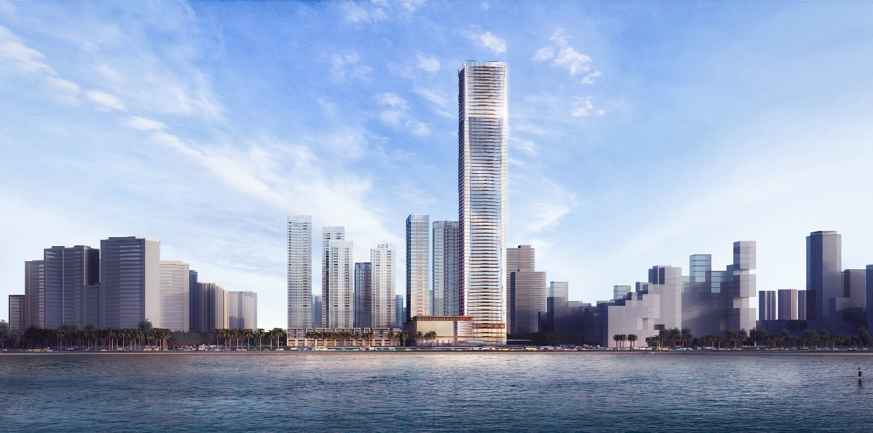 深圳湾超级总部基地首个超高层项目封顶，这些集团已签约