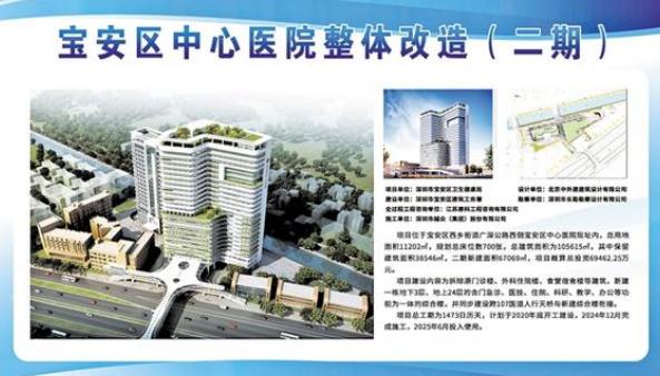 全国首个空海救援医院来了，宝安区医院床位将累计新增6800张