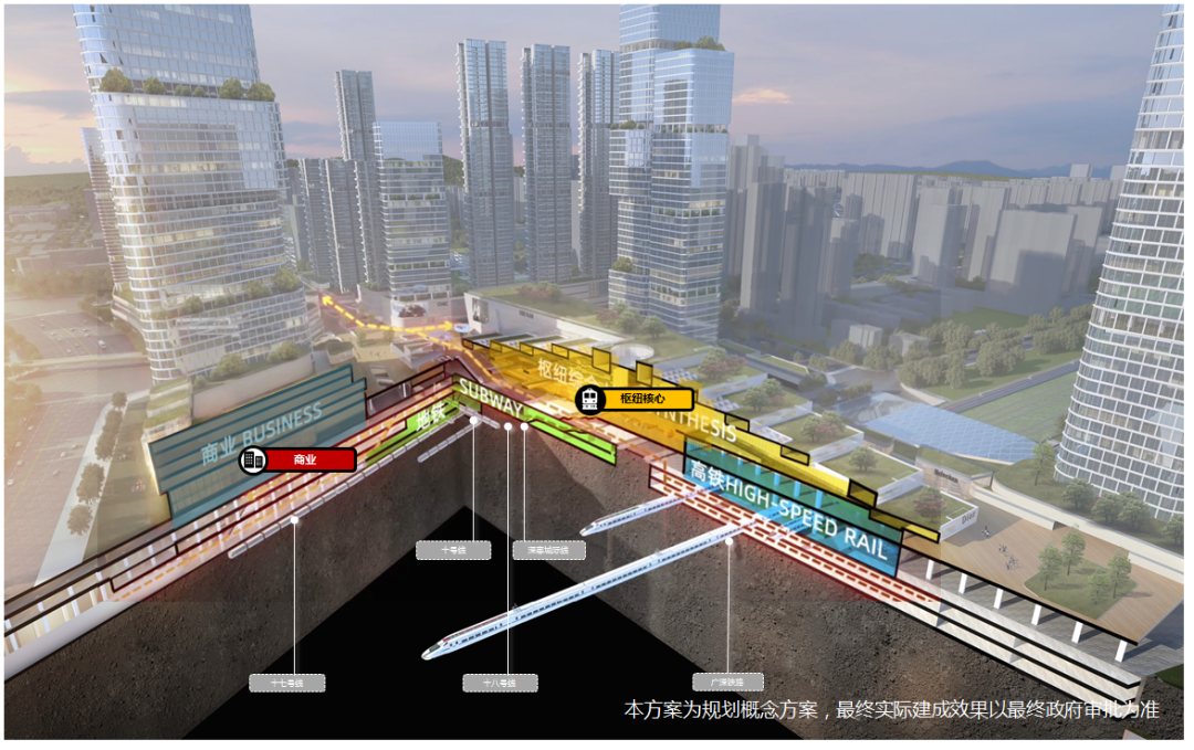 平湖高铁站综合交通枢纽TOD规划方案发布，打造深圳枢纽4.0标杆